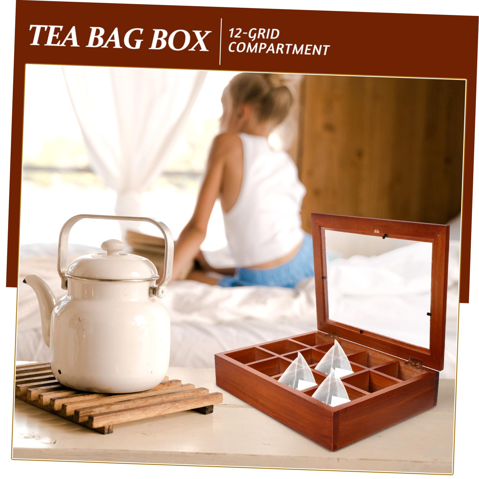 Rangement Sachet De Thé Support Sachets Thé Étagère Créative Organisateur Sucre Épices Instantané