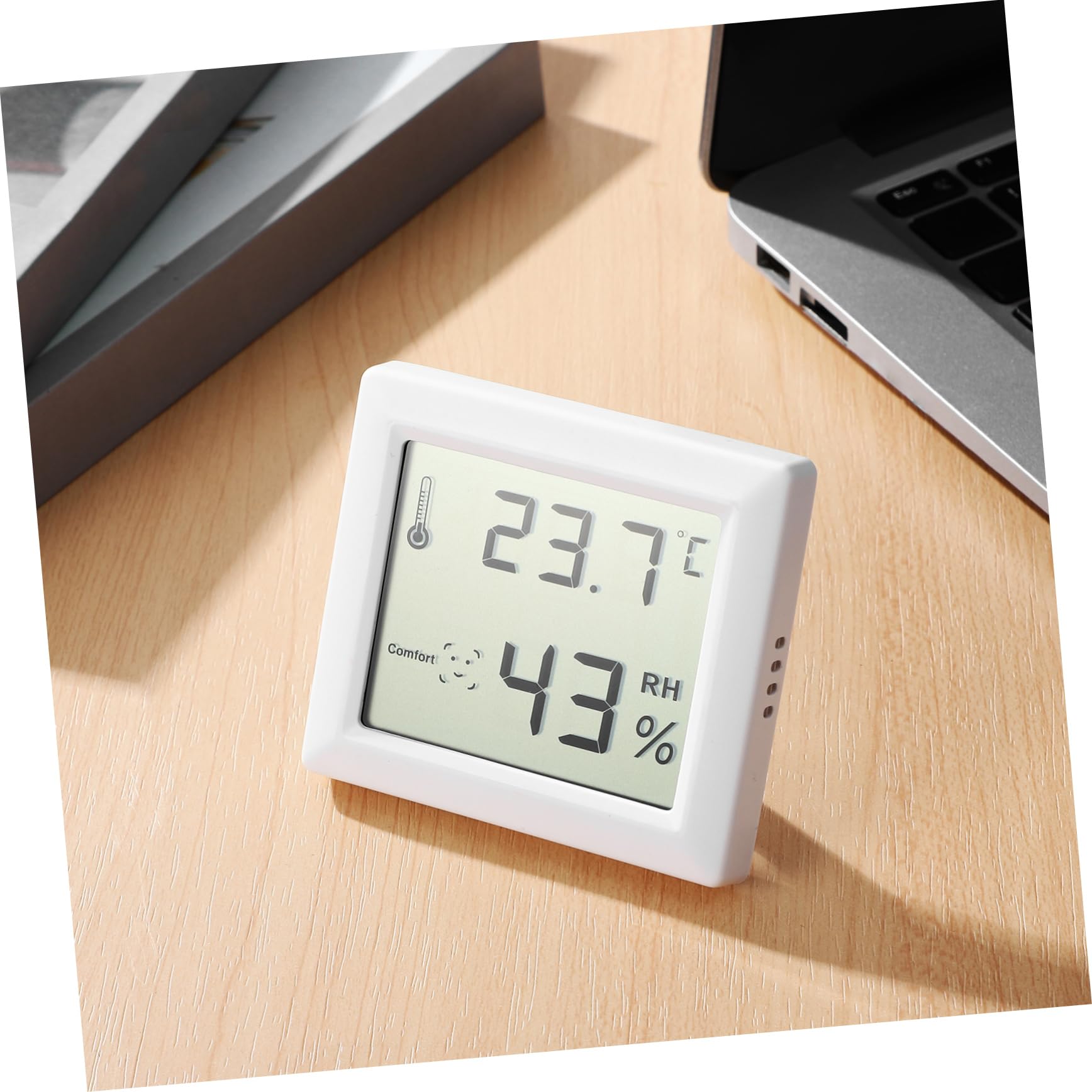 BESTonZON 2 Ensembles Hygromètre Hydromètre Environnement Intérieur Jauge De Mesure D'humidité Thermomètres D'humidité Numérique Pour Chambre Ménage Humidimètres Abdos 2 Pièces * 2