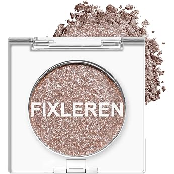 Glitter Chameleon Eyeshadow Makeup Palette Highlighting Eyeshadow Metallic Changing Long-Lasting Holographic Glitter Multichrome Eyeshadow Stage/Party Makeup Gold-13