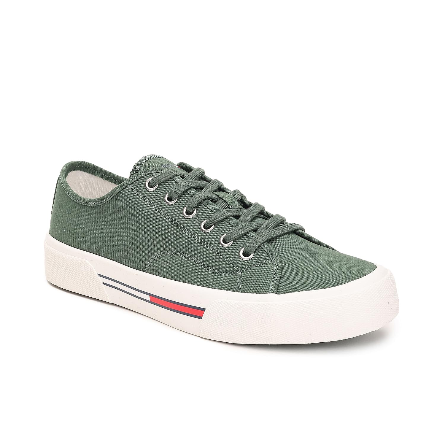 See full amazon price history chart for Tommy Hilfiger Cotton Solid Green Men Flat Sneakers (F23HMFW189) Size- 45 Tommy Hilfiger Cotton Solid Green Men Flat Sneakers (F23HMFW189) Size- 45 (B0CKWCYBZ8) Amazon Price History, Amazon Price Tracker