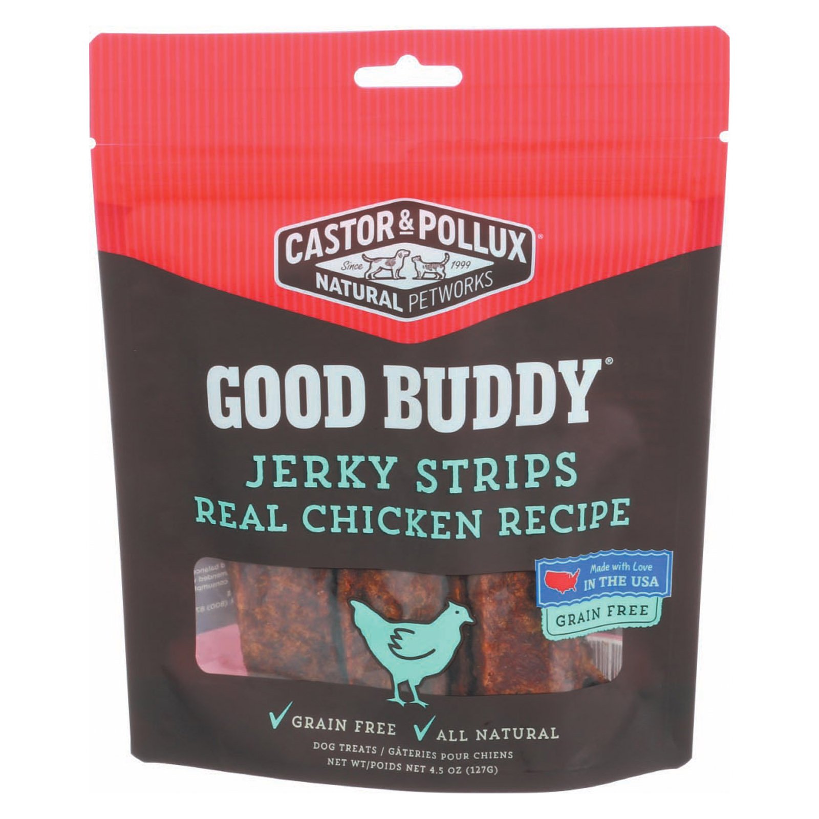 EXP 7/22 JERKY STRIPS, CHICKEN, 