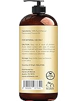 Vista 3 de Handcraft Blends Aceite de coco fraccionado – 16 onzas líquidas – 100% puro y natural – Aceite portador de alta calidad para piel, cabello y cuerpo