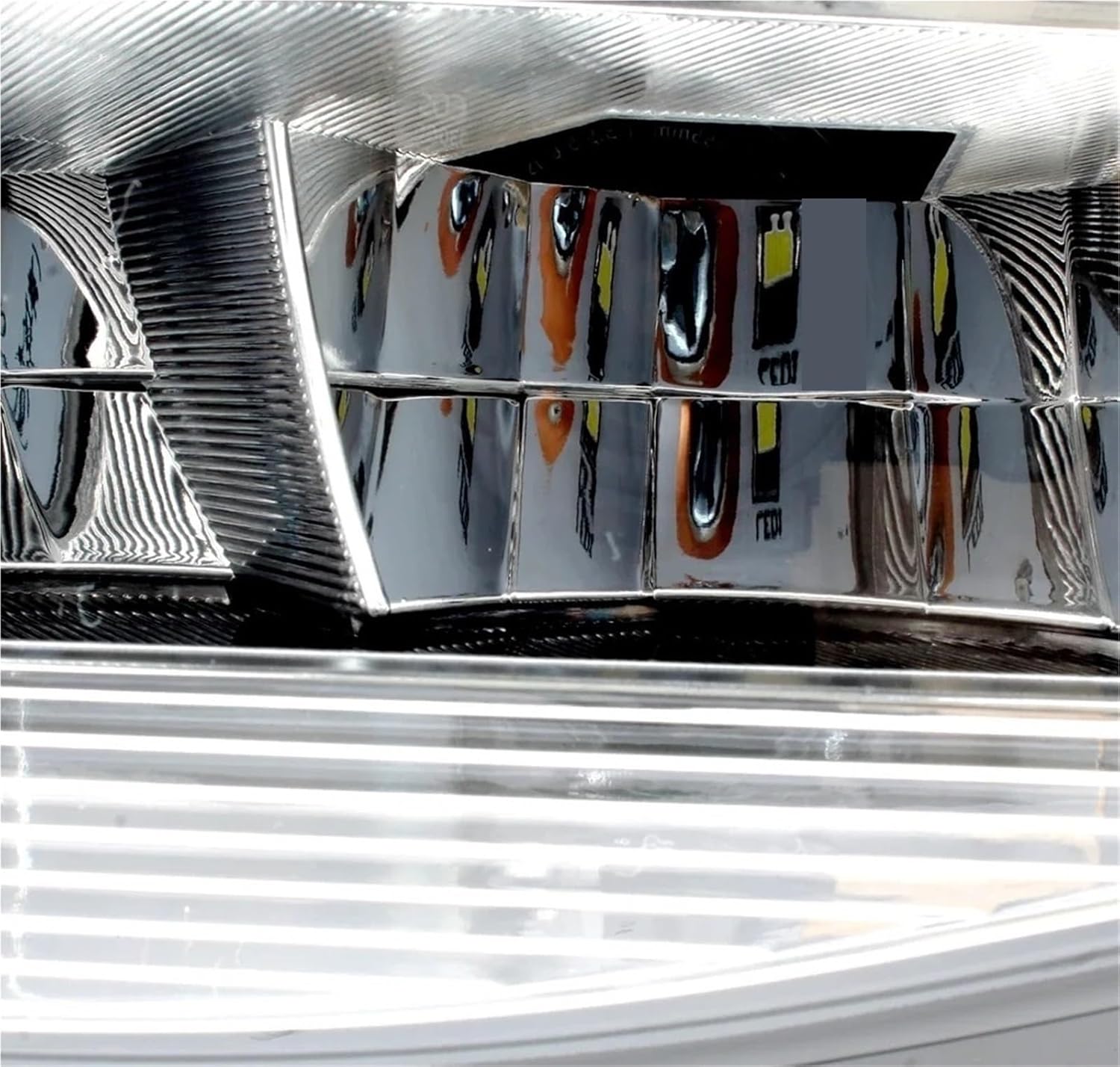 Front Fog Lamp Light Grille Cover+ For VW Passat B8L B8.5 2020 2021 Euro Version Driving 3G0941699/3G0941700(Pair Lamp Grilles)