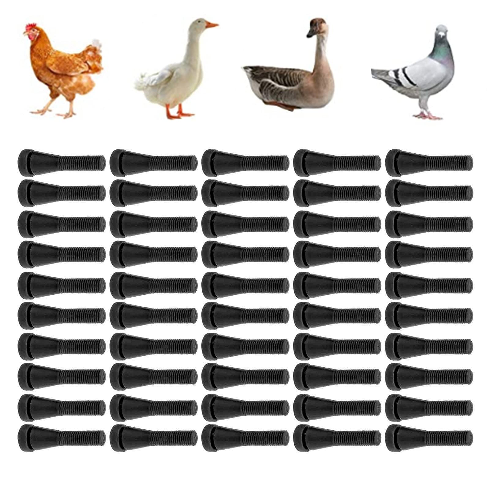 50Pz Pollame Spiumatura Dita Gomma Bastone di Rimozione dei Capelli Spennatore di Pollo Picker Rimozione Spiumatura Macchina per Pollo Anatre Pollo Quaglia
