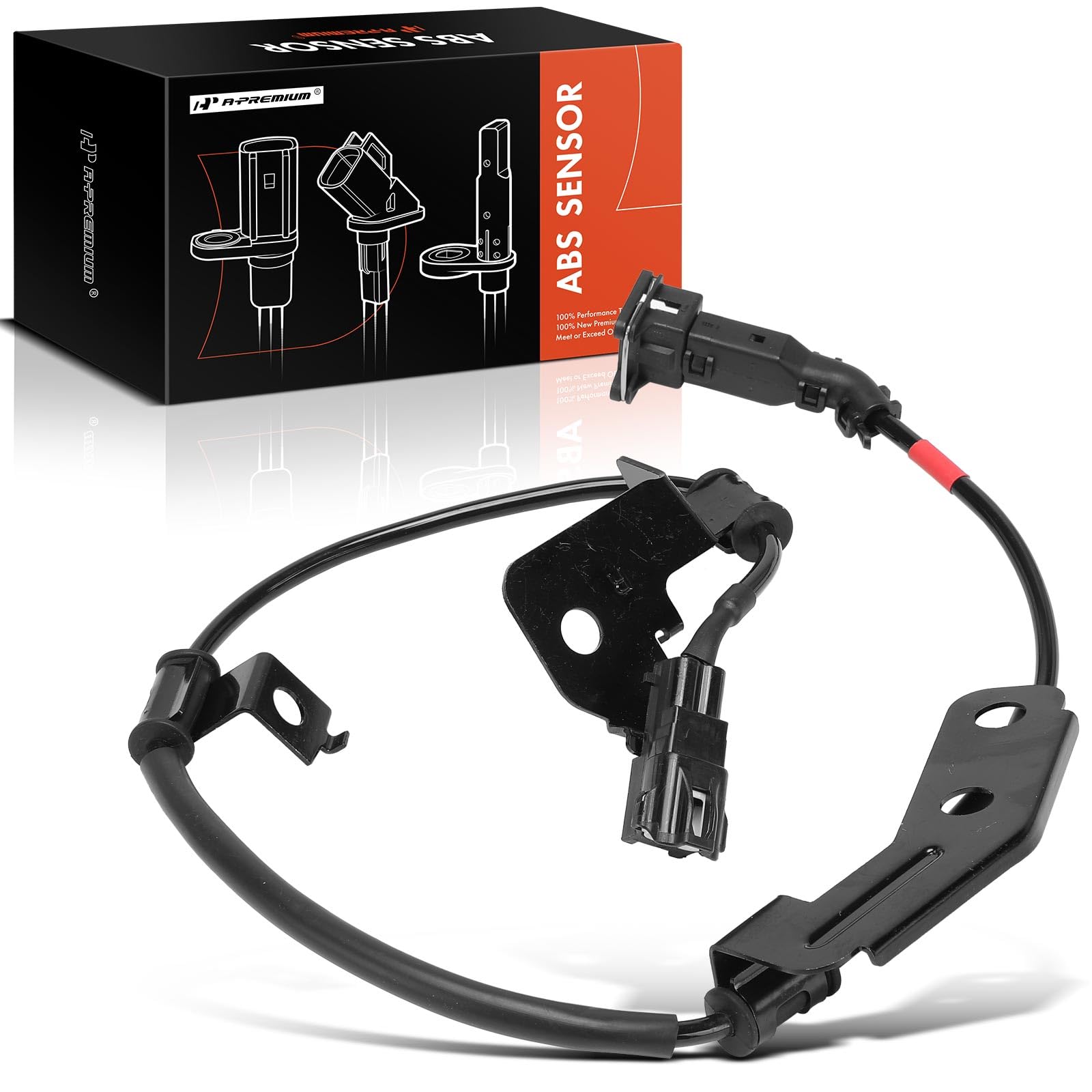 A-Premium Rear Right ABS Wheel Speed Sensor Wire Harness Compatible with Kia & Hyundai Models - Sorento 2014-2015, Santa Fe 2013-2016, Santa Fe Sport 2013-2016, FWD - Without Sensor