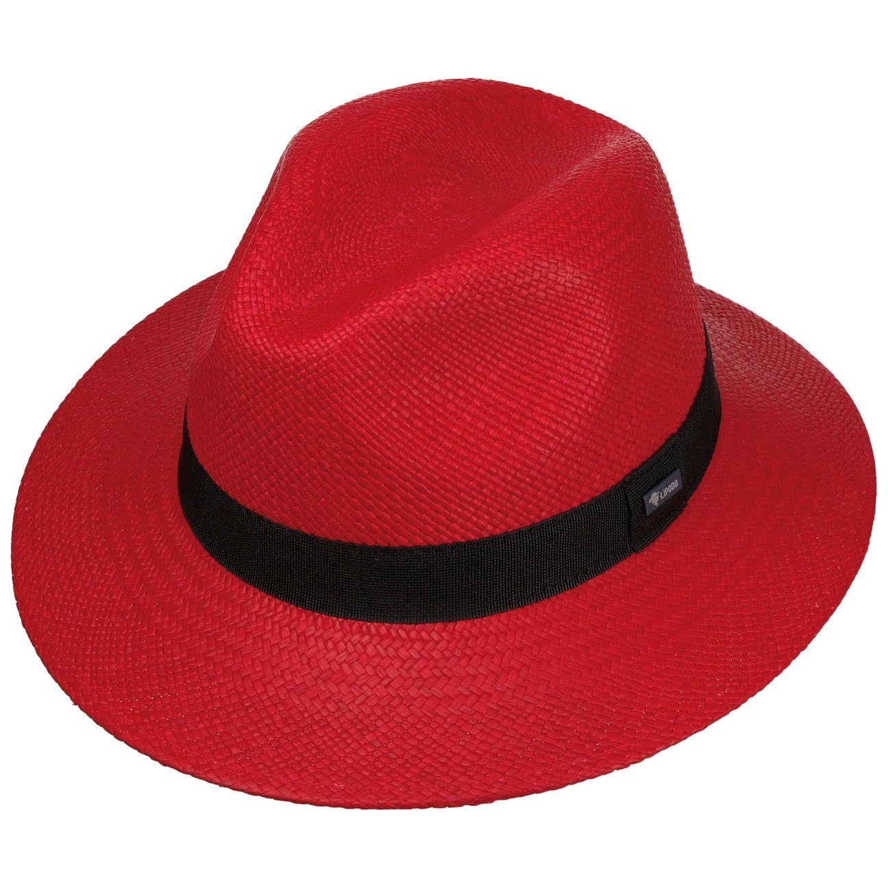 Lipodo Classic Traveller Chapeau Panama Fabrique en Italie Unisexe Printemps Ete