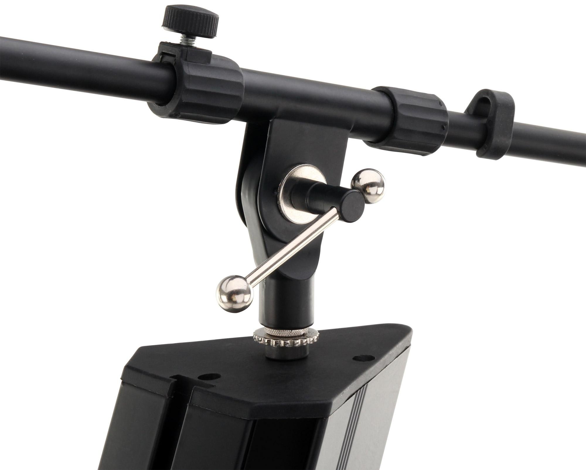 Classic Cantabile Support Clavier KS-100 Noir avec Microperche et Housse de Transport