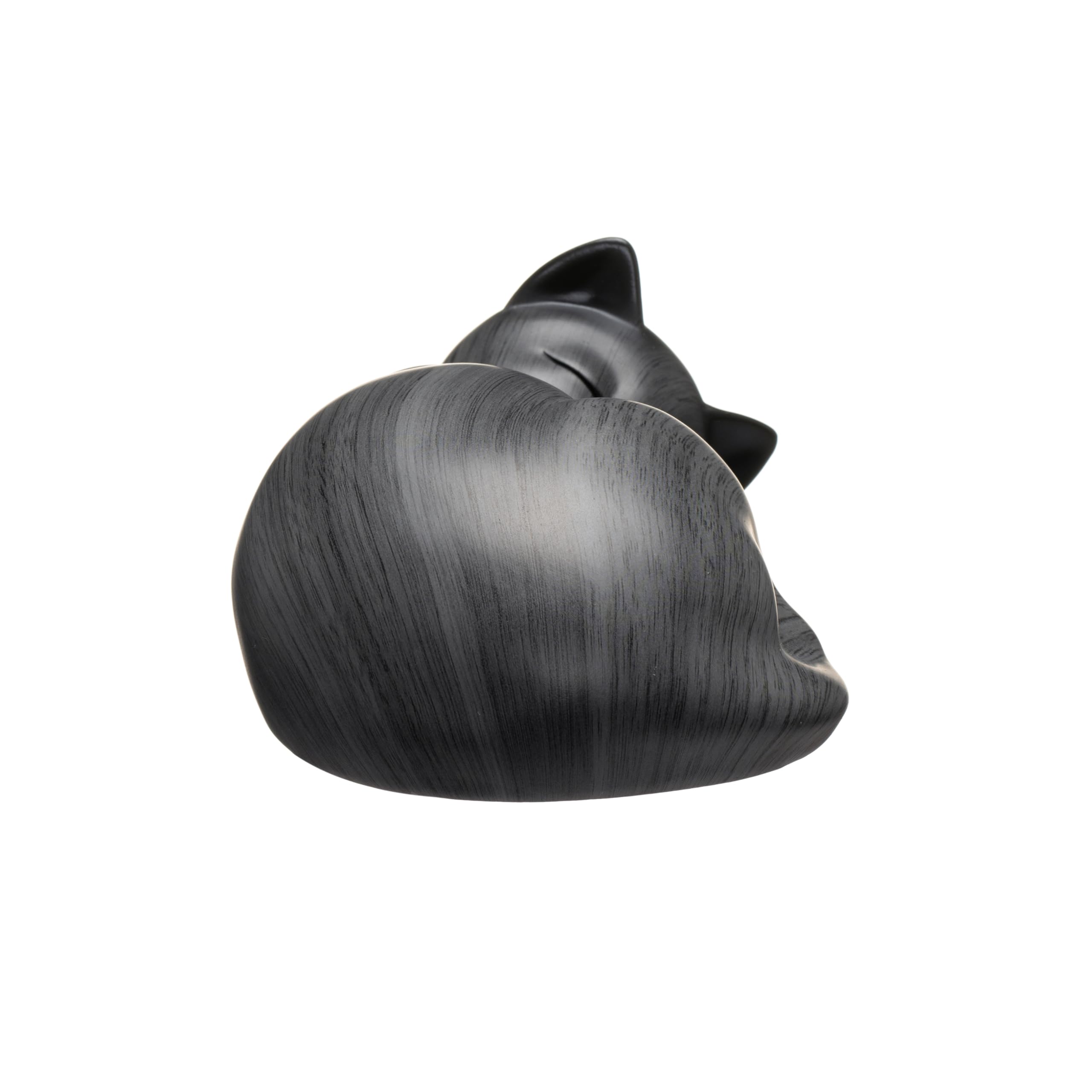 Urnas para mascotas, urna de cremación de resina para dormir, urnas de gato para cenizas, urna de animales pequeños, urnas pequeñas para mascotas (gris)