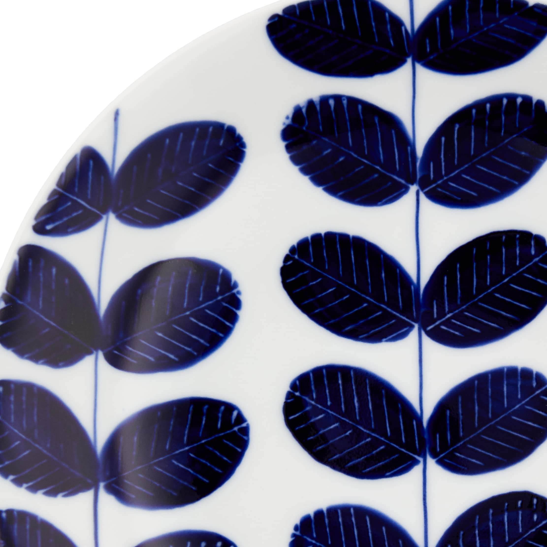 Amazon.co.jp: 波佐見焼 aoba 21cm 丸皿 009540-512 : ホーム