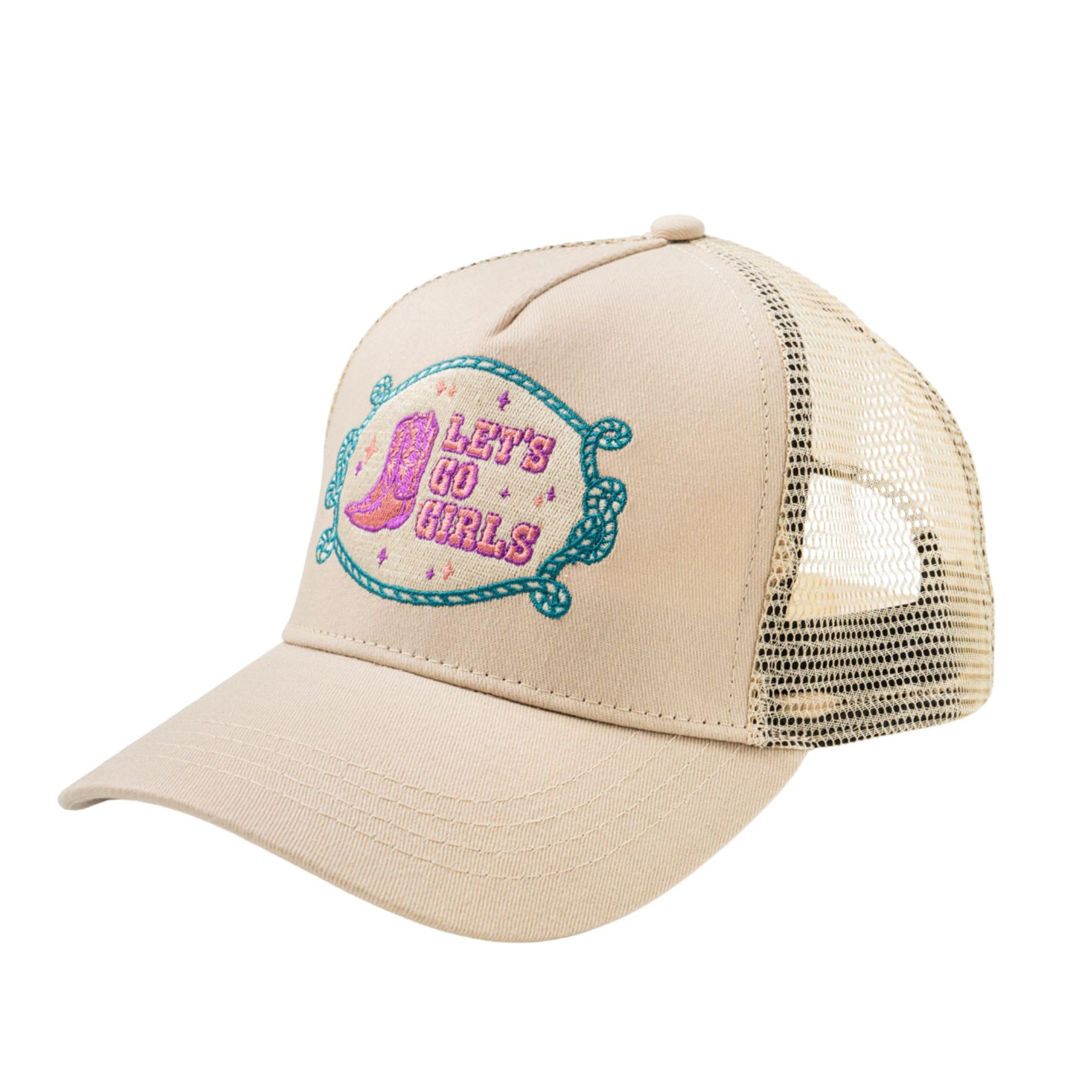 PACIFIC BRIM Women's and Men's Adjustable Cap Mesh Side Panels Trucker Hat