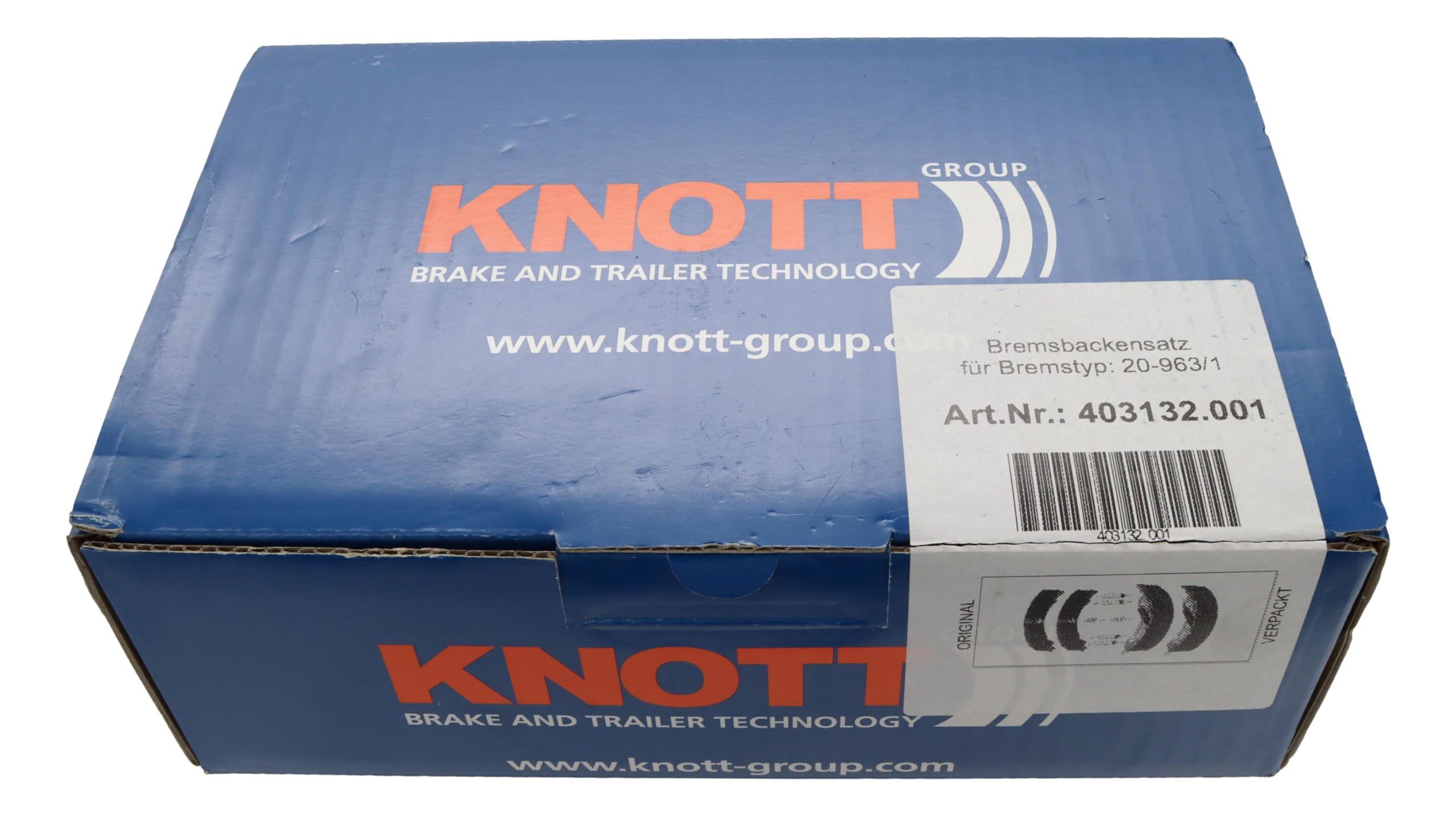 Oryginalne części hamulcowe Knott Zestaw 200x30 Hamulec 20-963 na jedną oś pasuje do Westfalia 403132.001 403132001