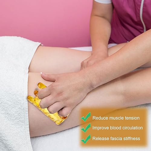 Miniatura 4 de Herramienta de masaje grande para la celulitis, herramienta de masaje de celulitis de resina, masajeador de nudos musculares de mano para relajación