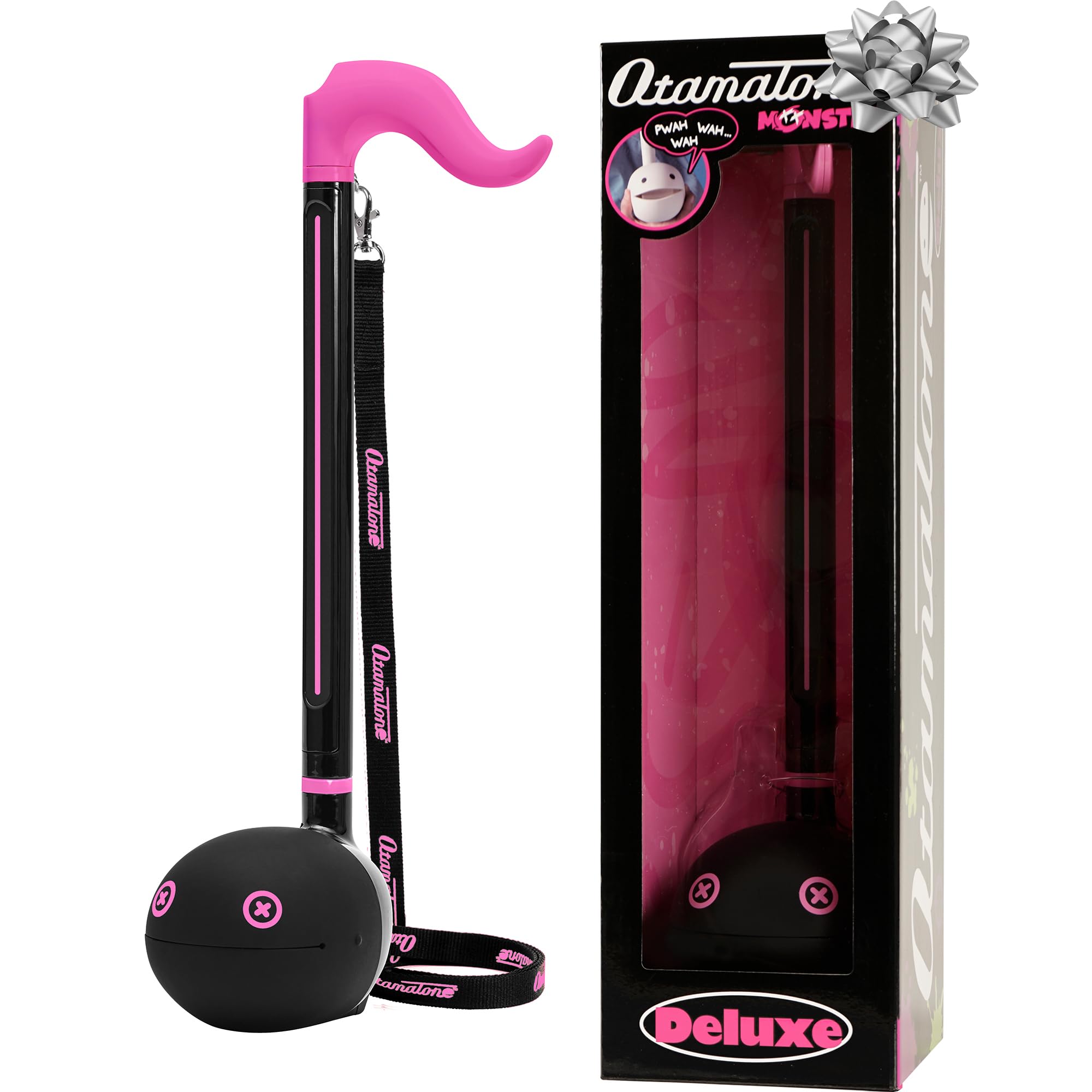 Deluxe Electronic Musical Instrument for Adults Portable Synthesizer Digital Electric Music from Japan by Maywa Denki Cool Stuff Gifts, Monster (Pink) [English Manual]