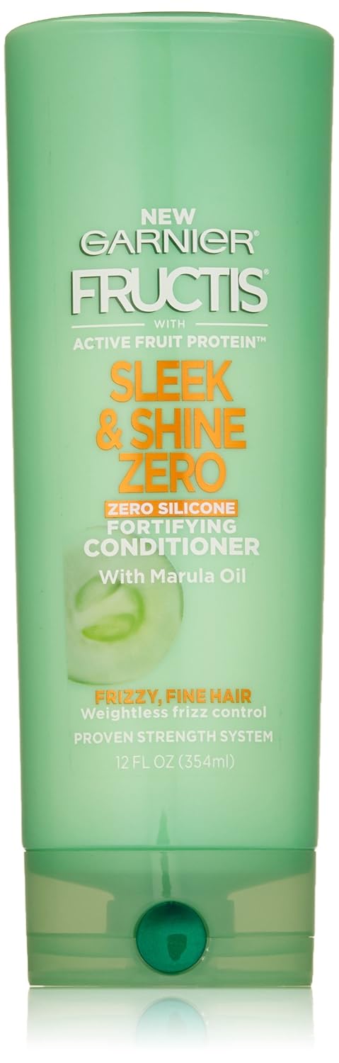 Garnier Hair Care Fructis Sleek and Shine Zero Conditioner, 12 Fluid Ounc