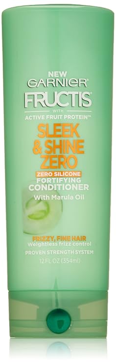 Garnier Hair Care Fructis Sleek and Shine Zero Conditioner, 12 Fluid Ounc