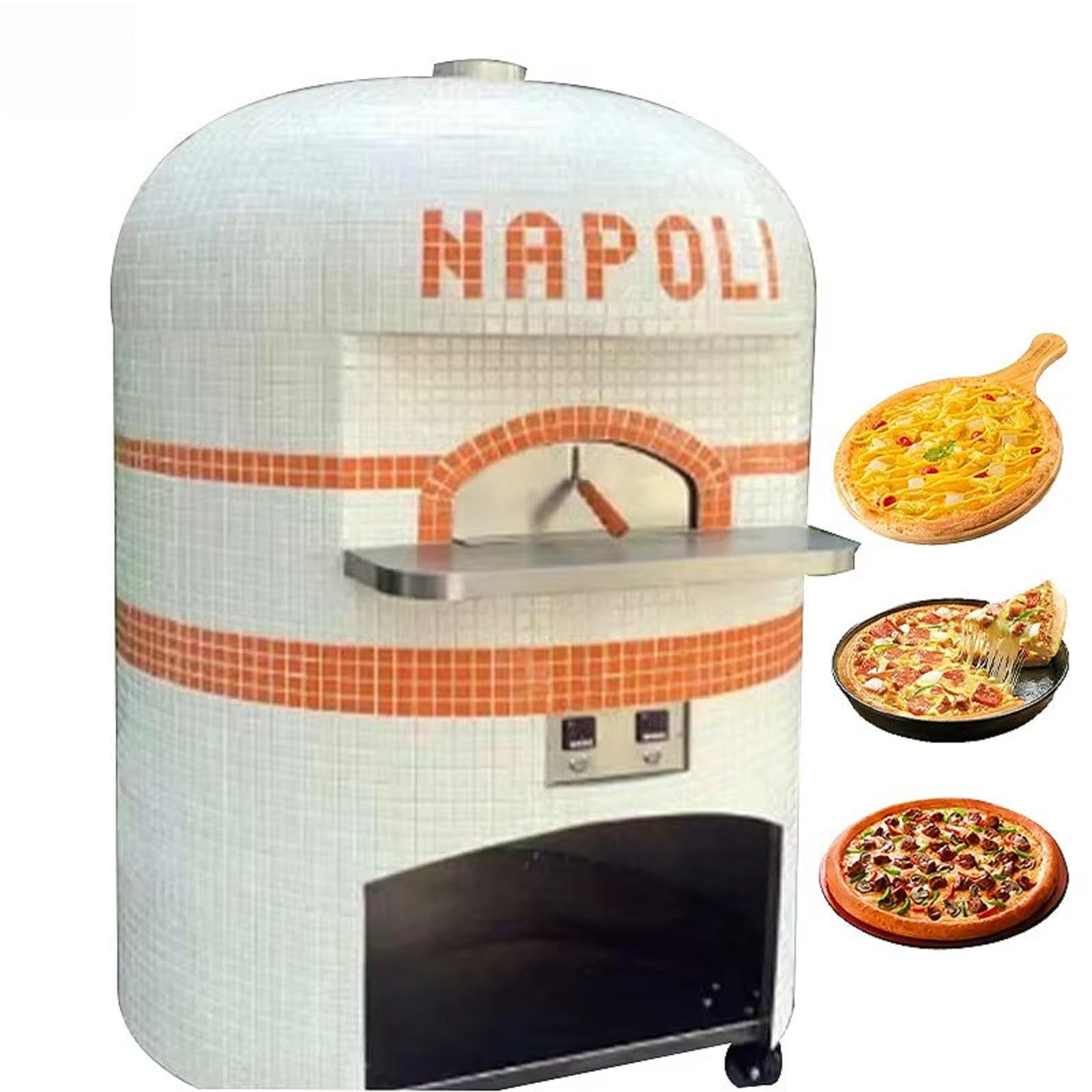 Forno a legna commerciale della pizza della cupola
