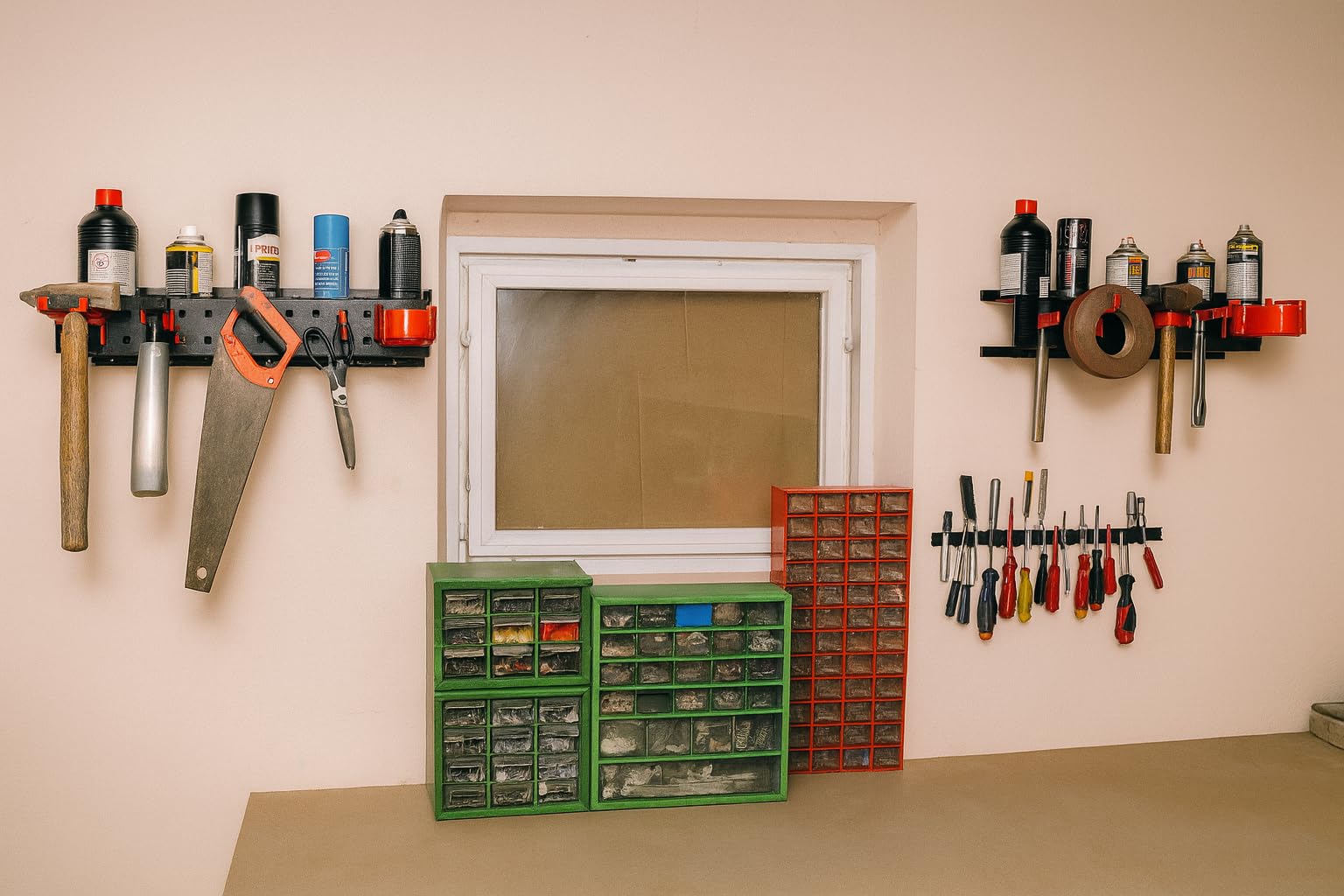 Dosenhalter für Sprühflaschen und Werkzeug - Sprühflaschenhalter Spraydosenhalter Werkstatt Halterung für Spraydosen sprühdosen Regal, Spray Bottle Storage Rack (2 Stück)