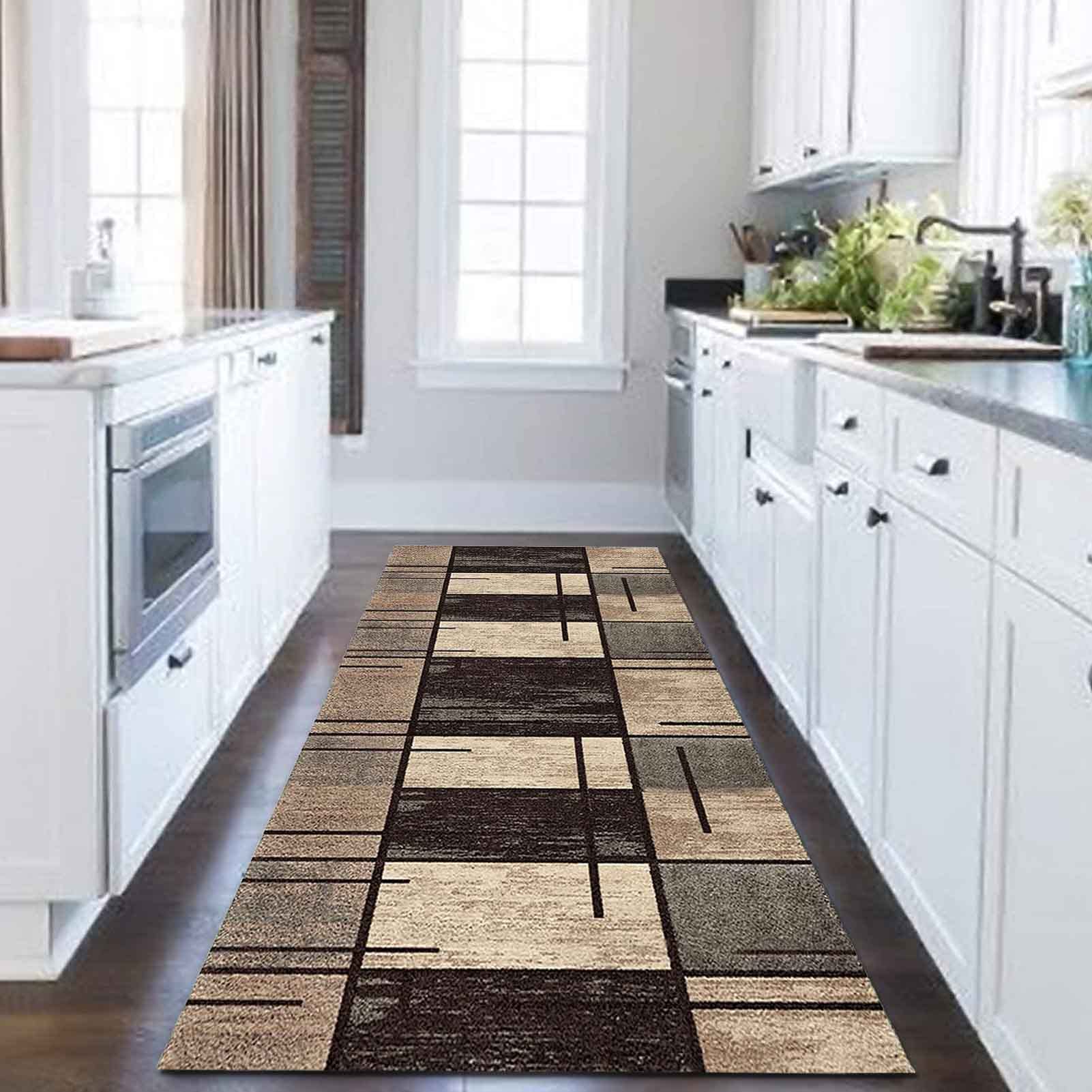 Tapis de salon antidérapant 80x200cm pour éviter les glissades des enfants