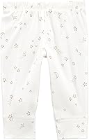 Vista 49 de Simple Joys by Carter's - Pantalones de forro polar para bebé, paquete de 4 Mini rayas negras/gris/gris claro/rayas blancas