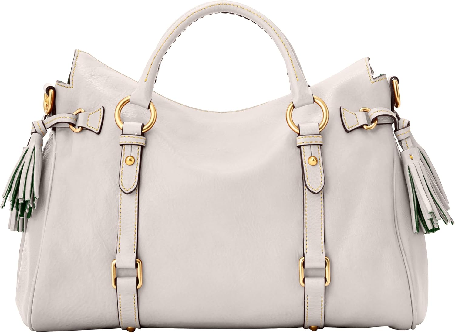 Dooney & Bourke Satchel Bags for Women, Large Florentine Handbag with Optional Crossbody Bag Strap - Image 5