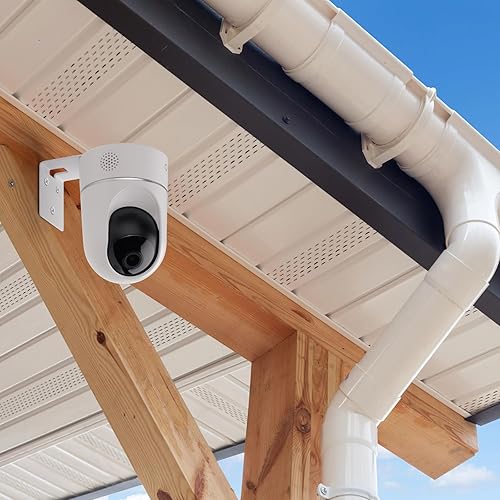 Miniatura 2 de Paquete de 2 soportes adhesivos de pared de metal compatibles con Eufy Security Solo Indoor Cam E220 y P24, sin taladrar VHB Stick On o atornillar,