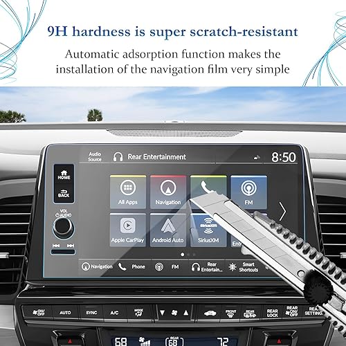 Miniatura 9 de SKTU Protector de pantalla para Honda Insight 2019-2022 de 8 pulgadas 2022 Insight EX  Touring Protector de pantalla Insight 2022, accesorios de