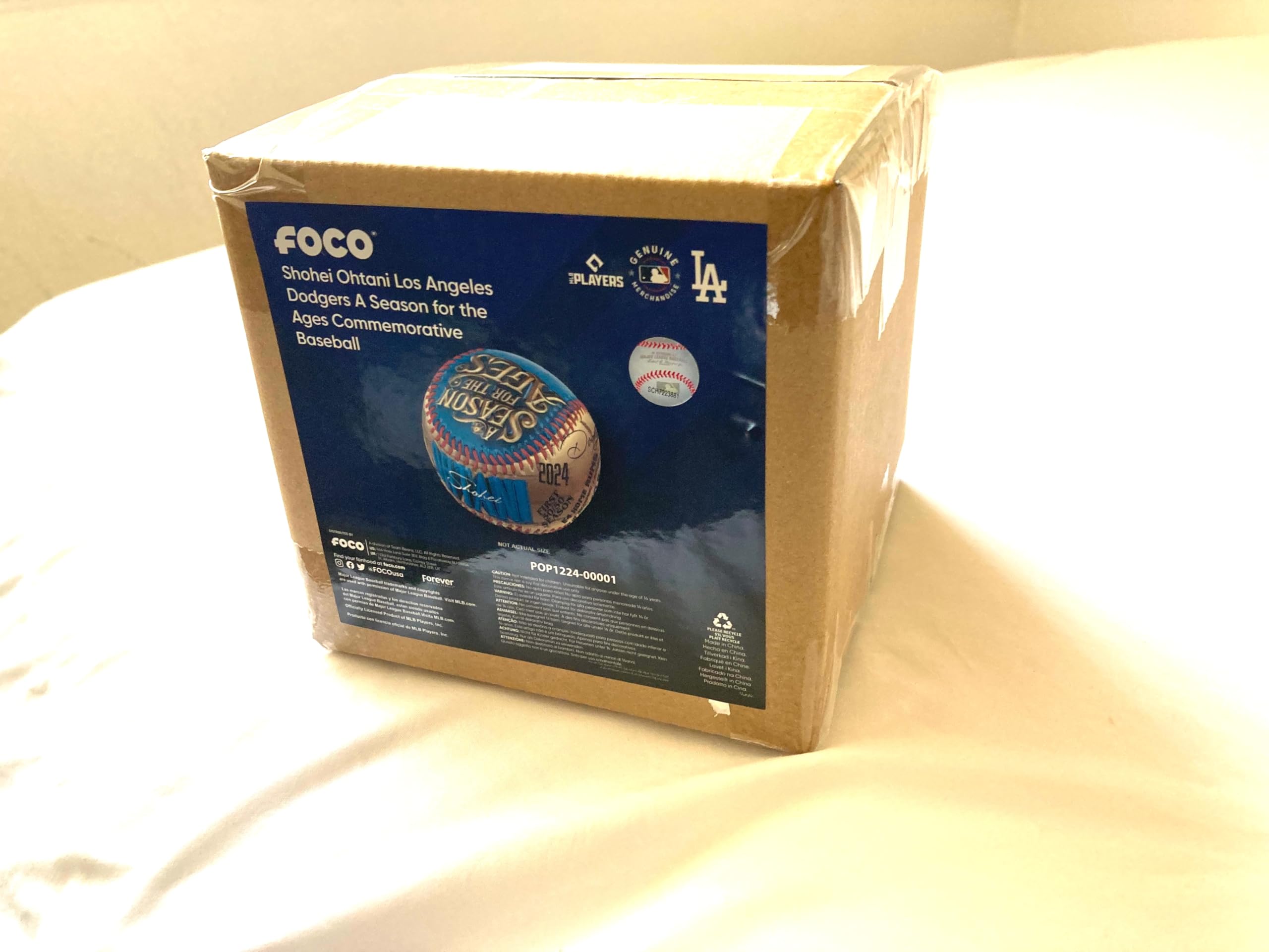 【517個限定】ドジャース 大谷翔平 記念ボール 歴史的偉業 ケースと土台付 Amazon | 【517個限定】ロサンゼルスドジャース 大谷翔平 記念
