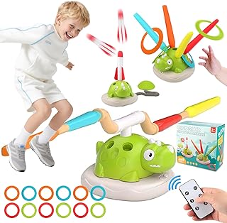 Sponsored You’re seeing this ad based on the product’s relevance to your search query.Learn more about this advertisement Strixorn 3-in-1 Outdoor Toy for Kids - Rocket Launcher + Skipping Rope Machine + Ring Toss Game with Music & Remote Control - Dino Design Outdoor Sports Toy (3-9 Years)
