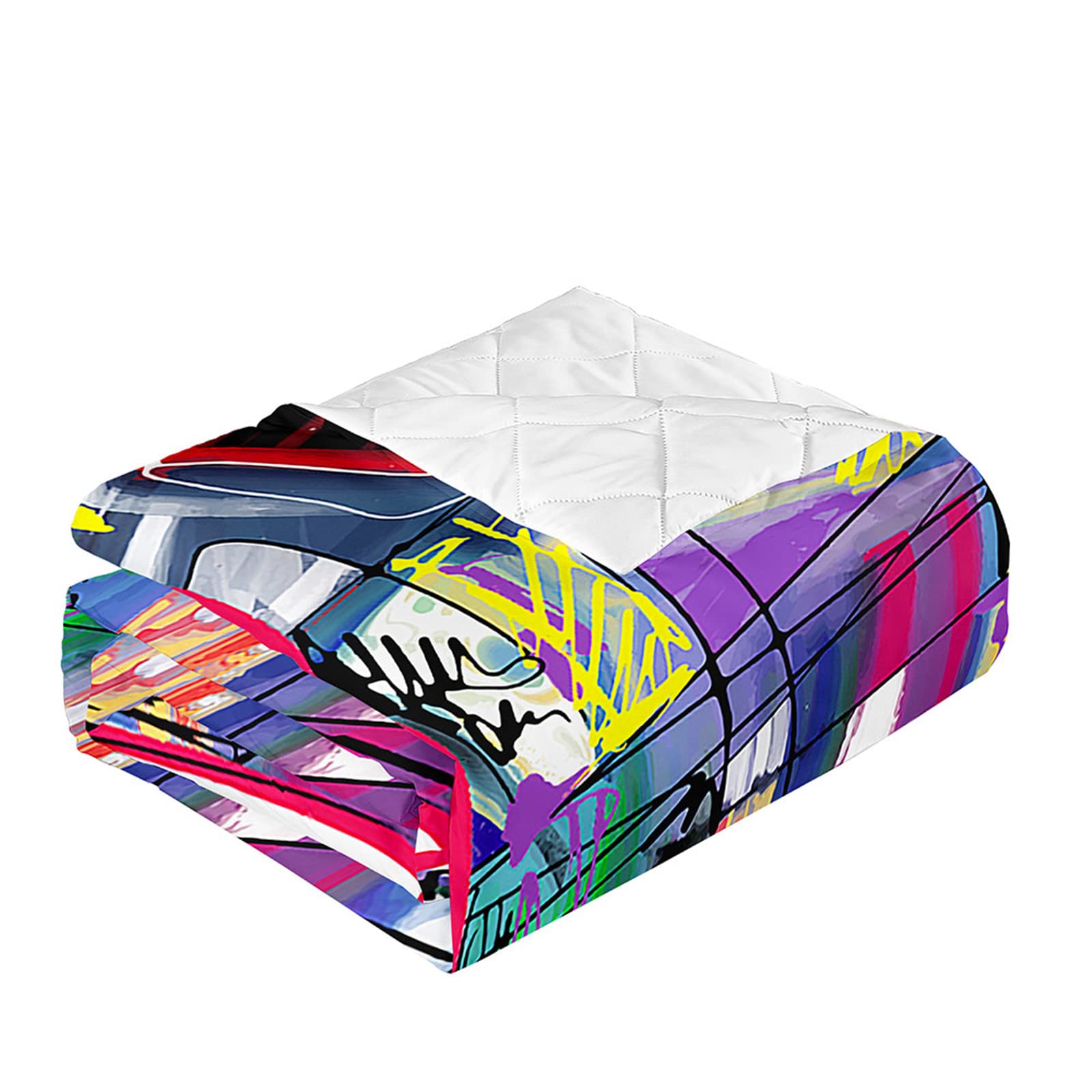 Odot Couvre Lit Boutis Matelassé Pour 1/2 Personnes Roses Motif Dessus De Lits B 448494