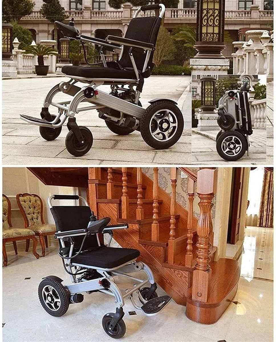 軽量コンパクト折りたたみ式電動車イス Amazon | Tripaide 25KM