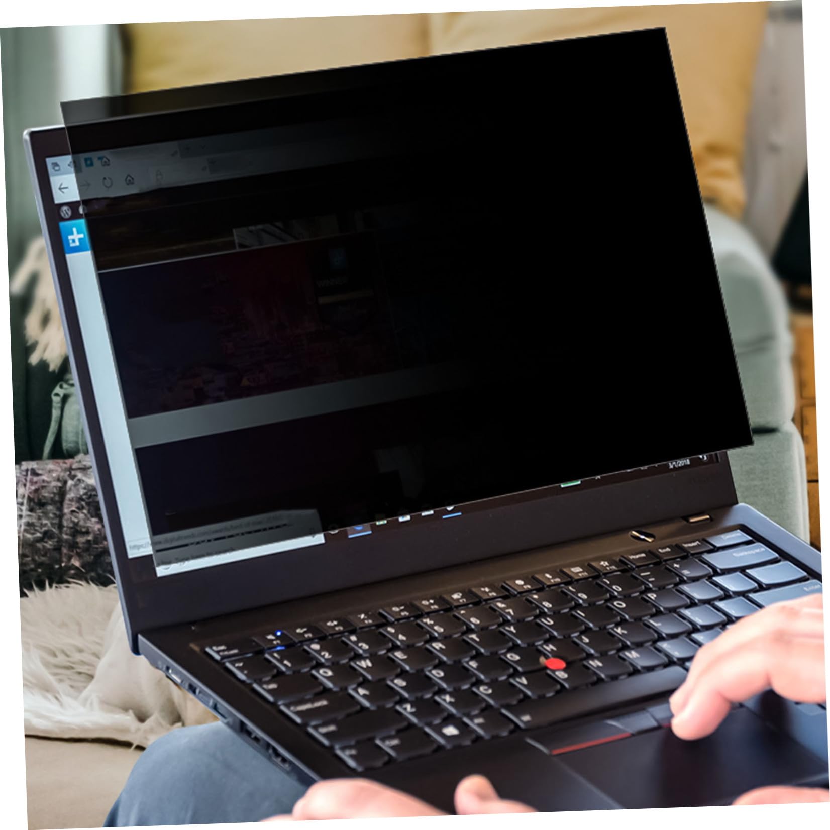 Uonlytech Pellicola Protettiva per Schermo per Notebook - Accessorio per Computer Peeping Film Facile da Installare