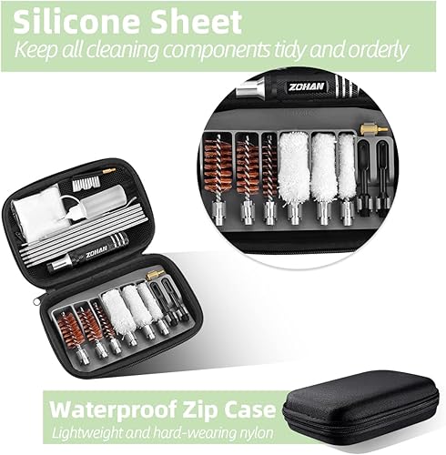 Vista 9 de ZOHAN Shotgun Cleaning Kit for 12 Gauge,Shotgun Cleaner Supplies Gun Cleaning Kit with Gun Cleaning Brush