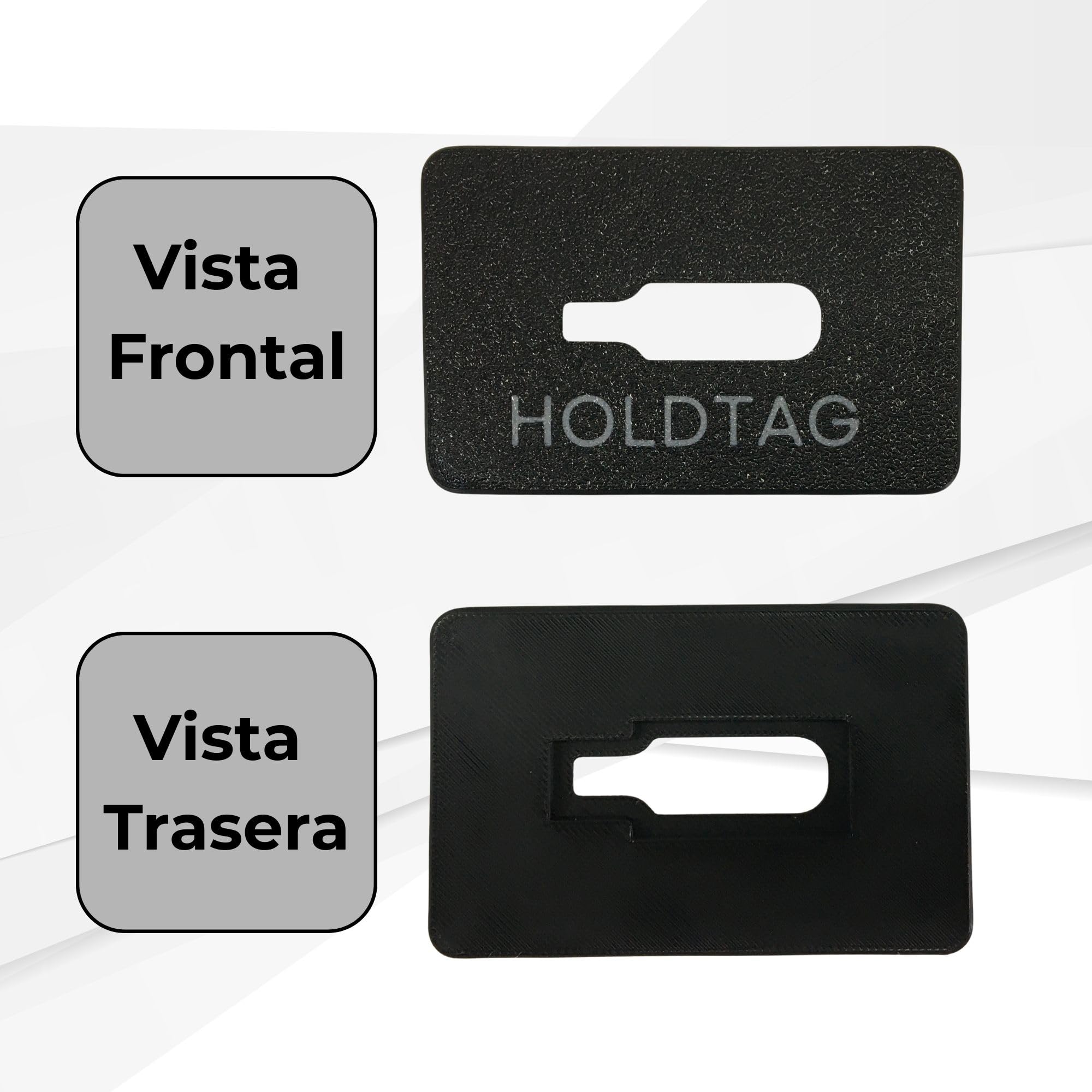 Stojak na karty do YubiKey 5 NFC i 5C NFC - Etui ochronne i uchwyt na karty z gniazdem zapobiegającym zgubieniu portfela, plecaka i etui na karty (klucz bezpieczeństwa nie wchodzi w zakres dostawy) (1
