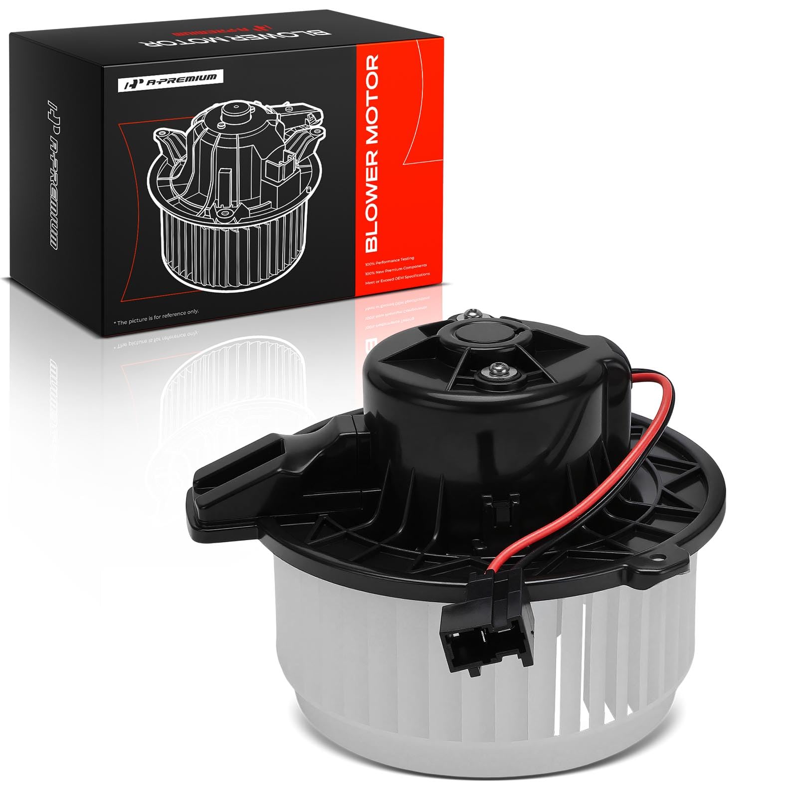 A-Premium Front HVAC Heater Blower Motor with Fan Cage