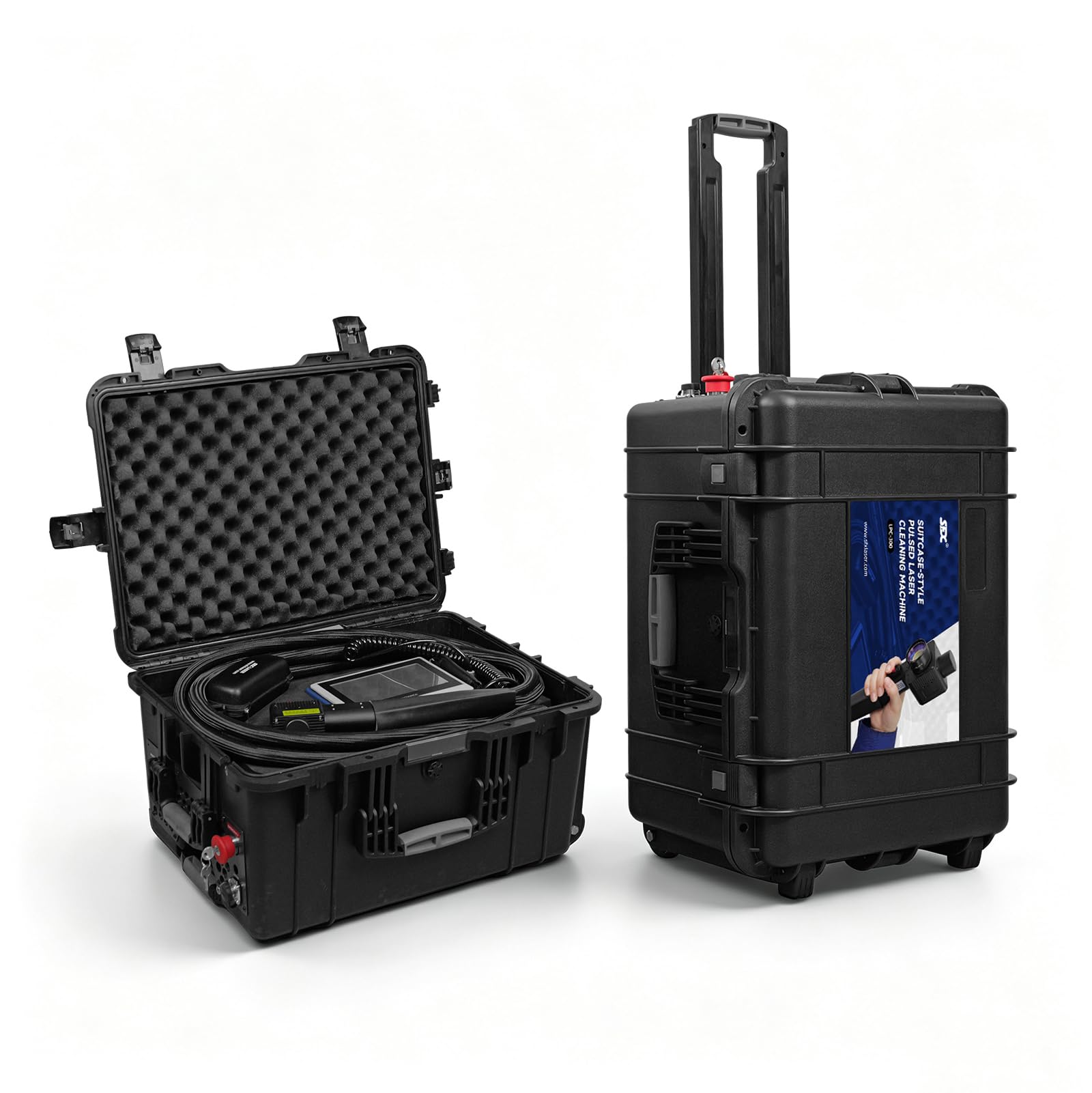 SFX Pulse 300W Portable Fiber Laser Cleaning Machine loT Suitcase-Style Handheld Movable…