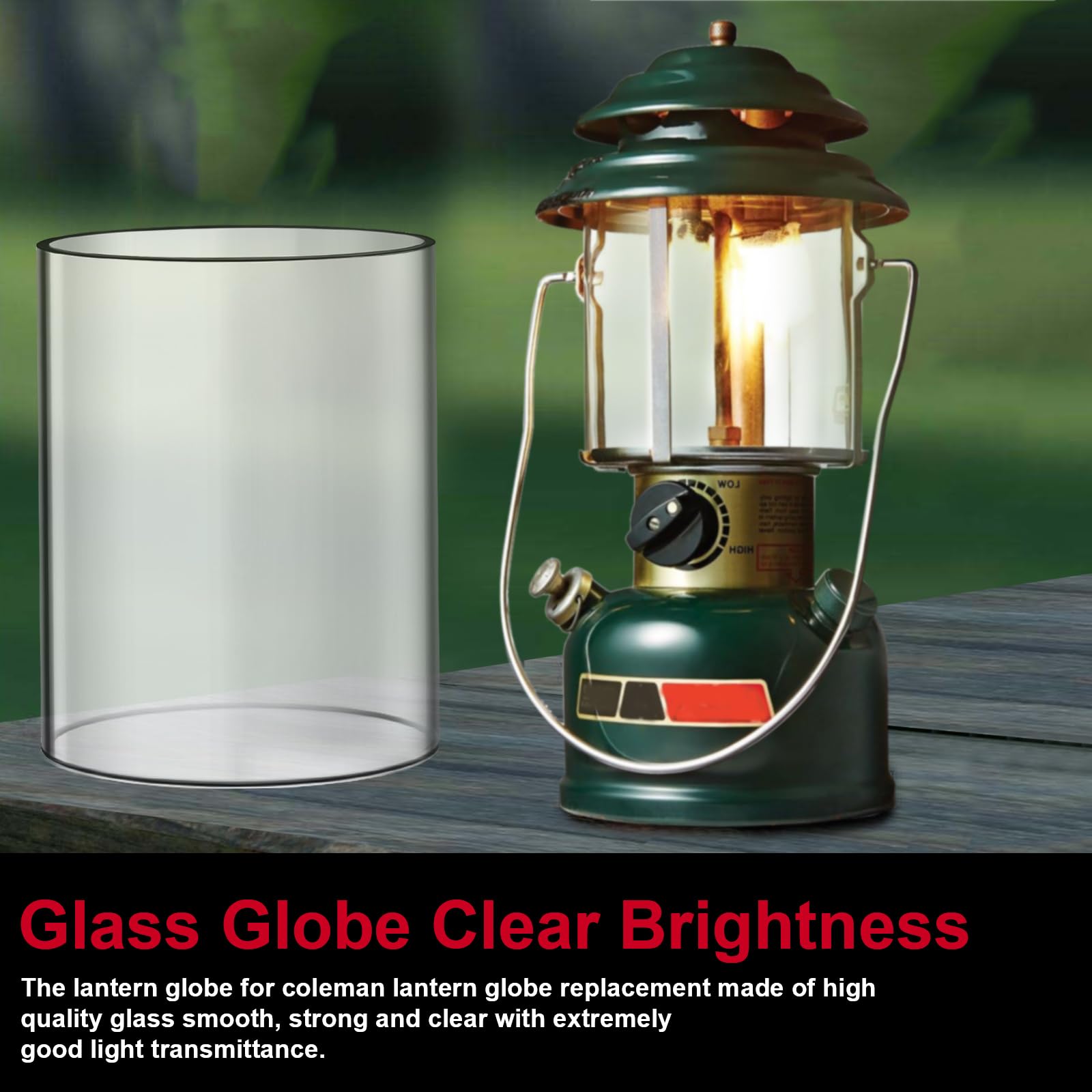 Amazon.com : Lantern Glass Replacement for Coleman Lanterns Glass
