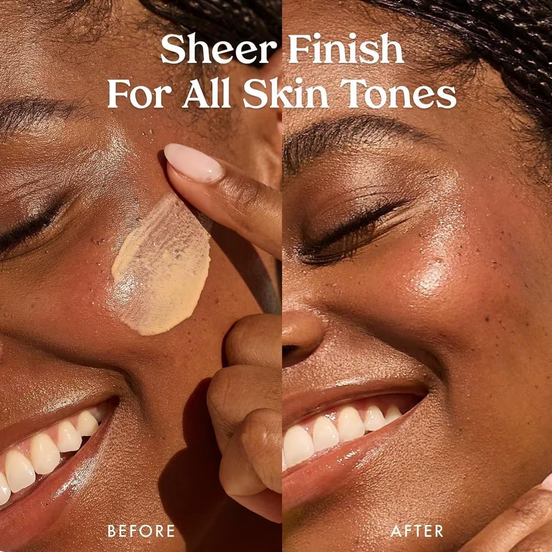 Kopari Bright as Day Sheer Mineral Sunscreen SPF 50, 100% Mineral Facial Sunscreen with Vitamin C & Niacinamide, Sheer Finish, All Skin Tones, 1.7 oz image 3 of 7 B0DHHBKKFG