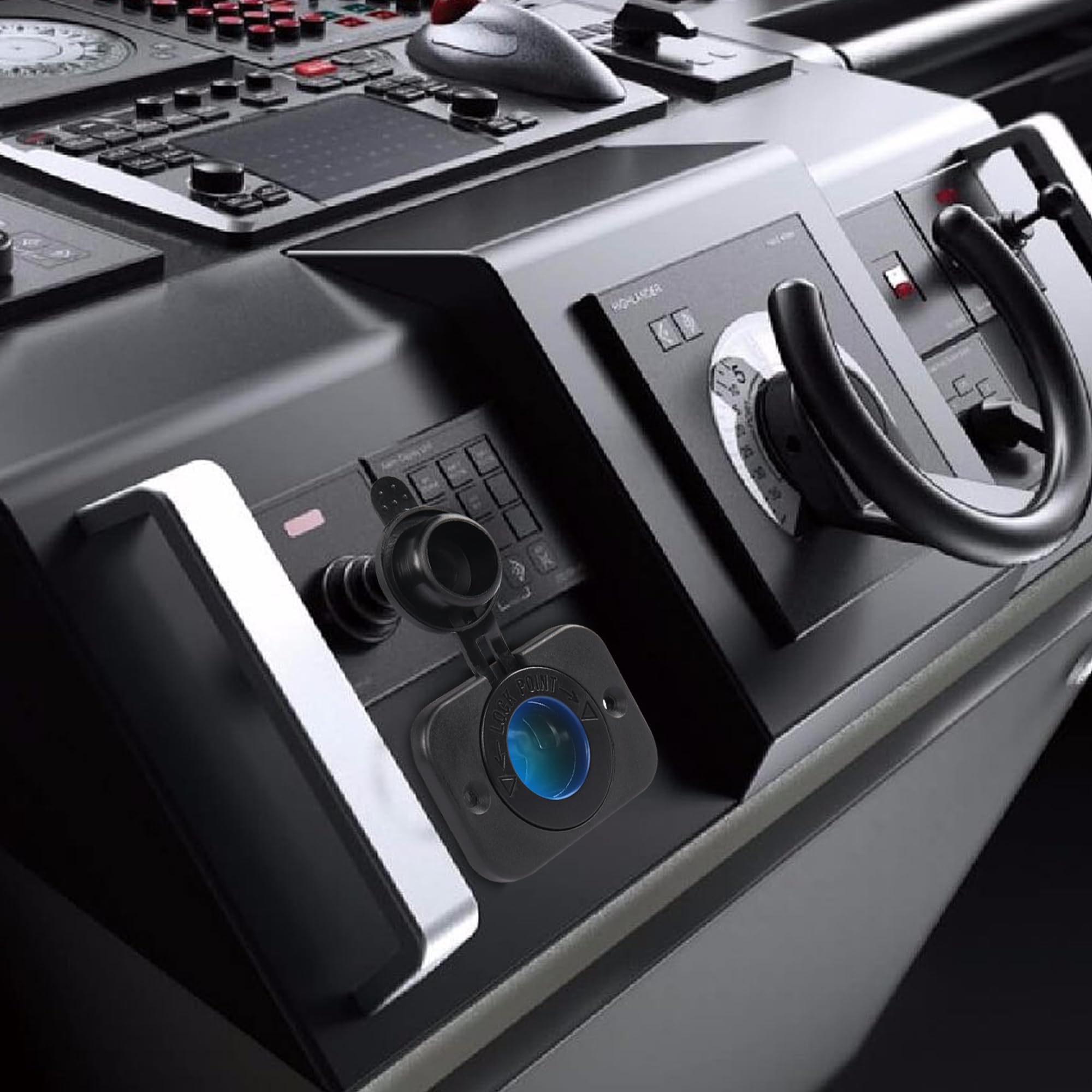 Presa accendisigari di alta qualità da 12 V/24 V, impermeabile, per