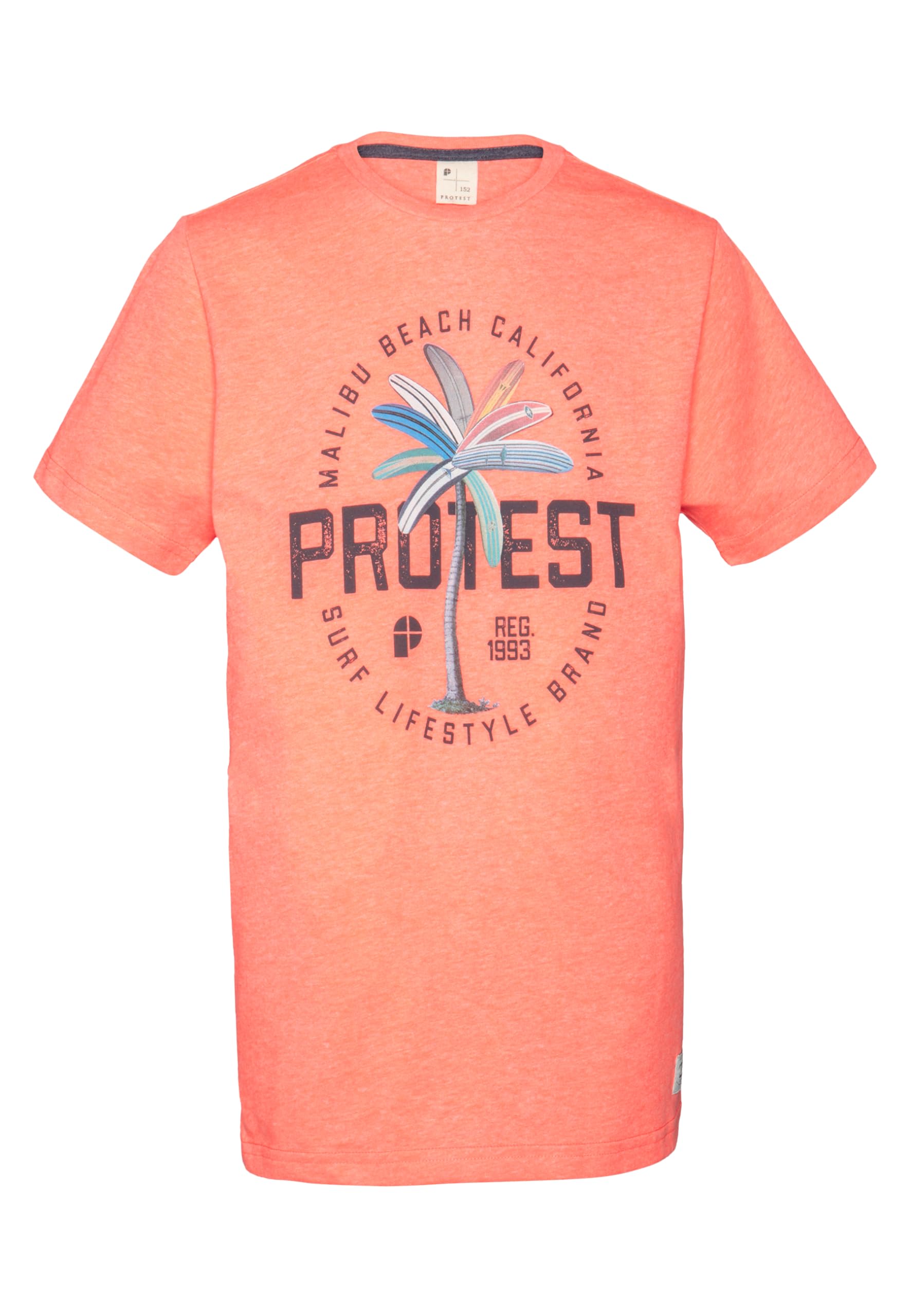 Protest Linus Jr T-shirt for Child, Children, boys, 1810901, orange fun, 116 cm
