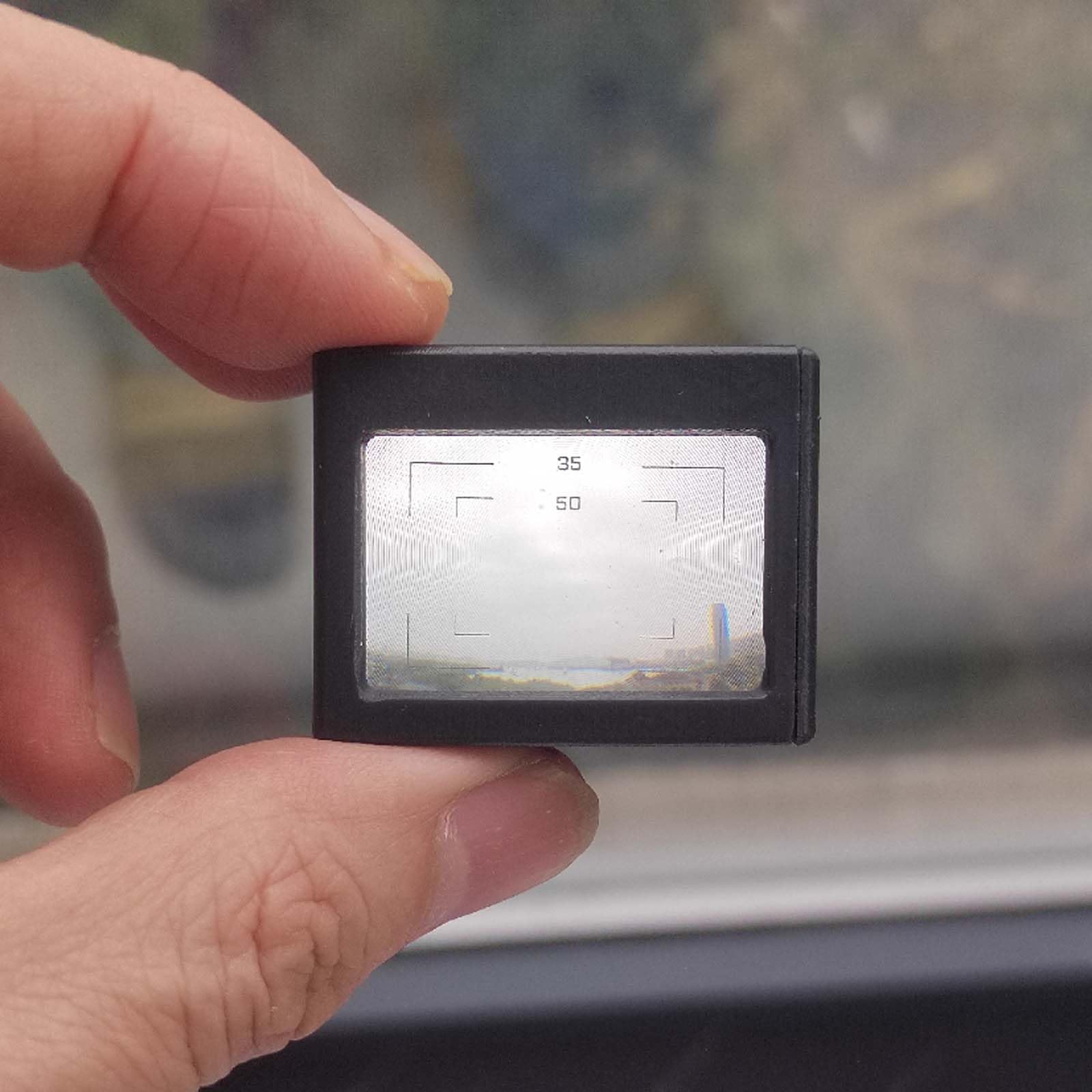 Viseur optique externe de niveau de taille, viseur optique 28 mm, avec cadre 35/50 ou 40, pied de coffre gauche/droite décalé réglable (28 mm (cadre 35/50))