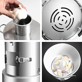 にんにく皮むき機 Amazon | にんにく皮むき機、電気全ニンニク皮むき機、30kg/h 200W 高