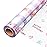JOYIT Happy Birthday Cellophane Wrap Roll (35\'\' Wide X 100 FT Long) - 3 Mil Thick Clear Cellophane Roll, Birthday Cellophane Bags Large, Wrapping Paper for Flower Gift Baskets Wrap (35 fold into 17.5)