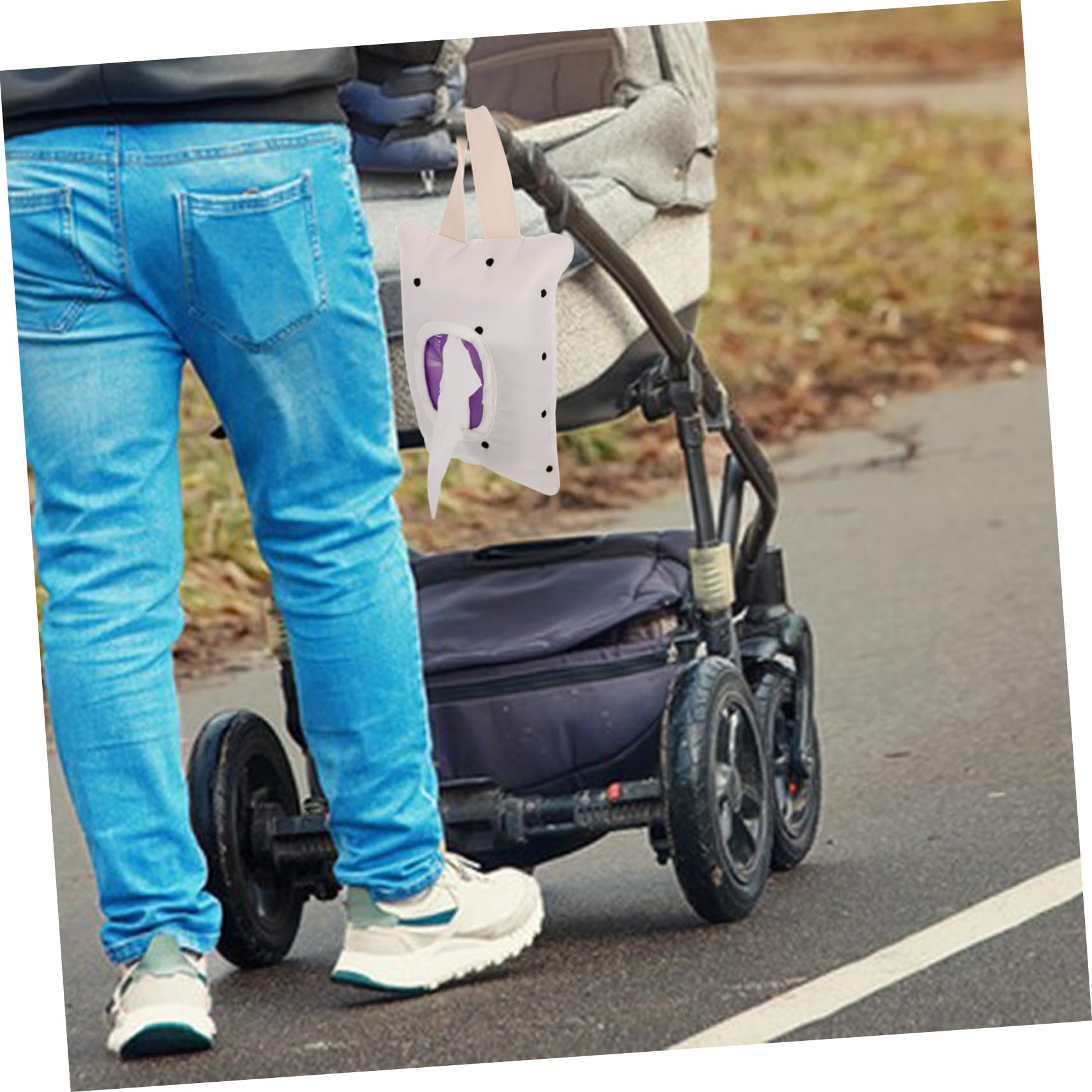 BESTonZON Confezione Da 5 Pezzi Borsa Da Viaggio Per Fazzoletti Bagnati Custodia Per Fazzoletti Bagnati Borsa Da Viaggio Contenitore Per Salviette Per Neonati Custodia Per Per