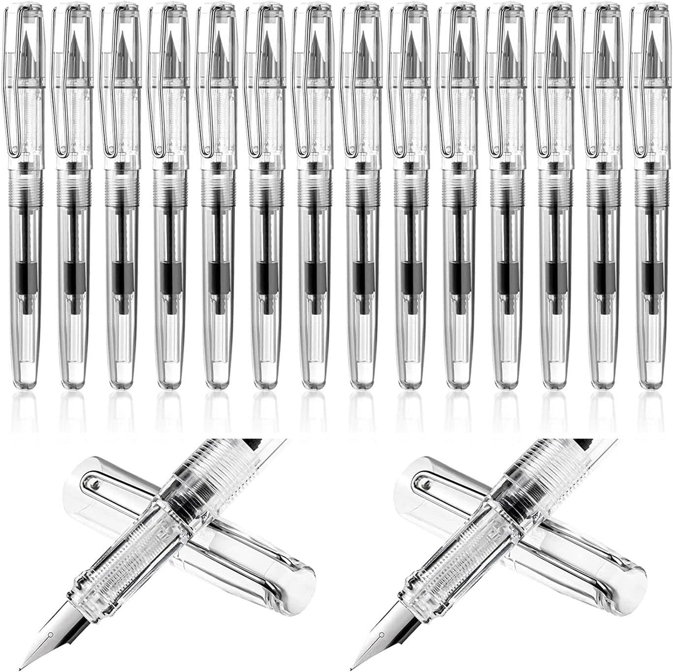 Whisverse 16 Stifte, NachfüLlbarer Einwegstift zum Schreiben, Feine ...