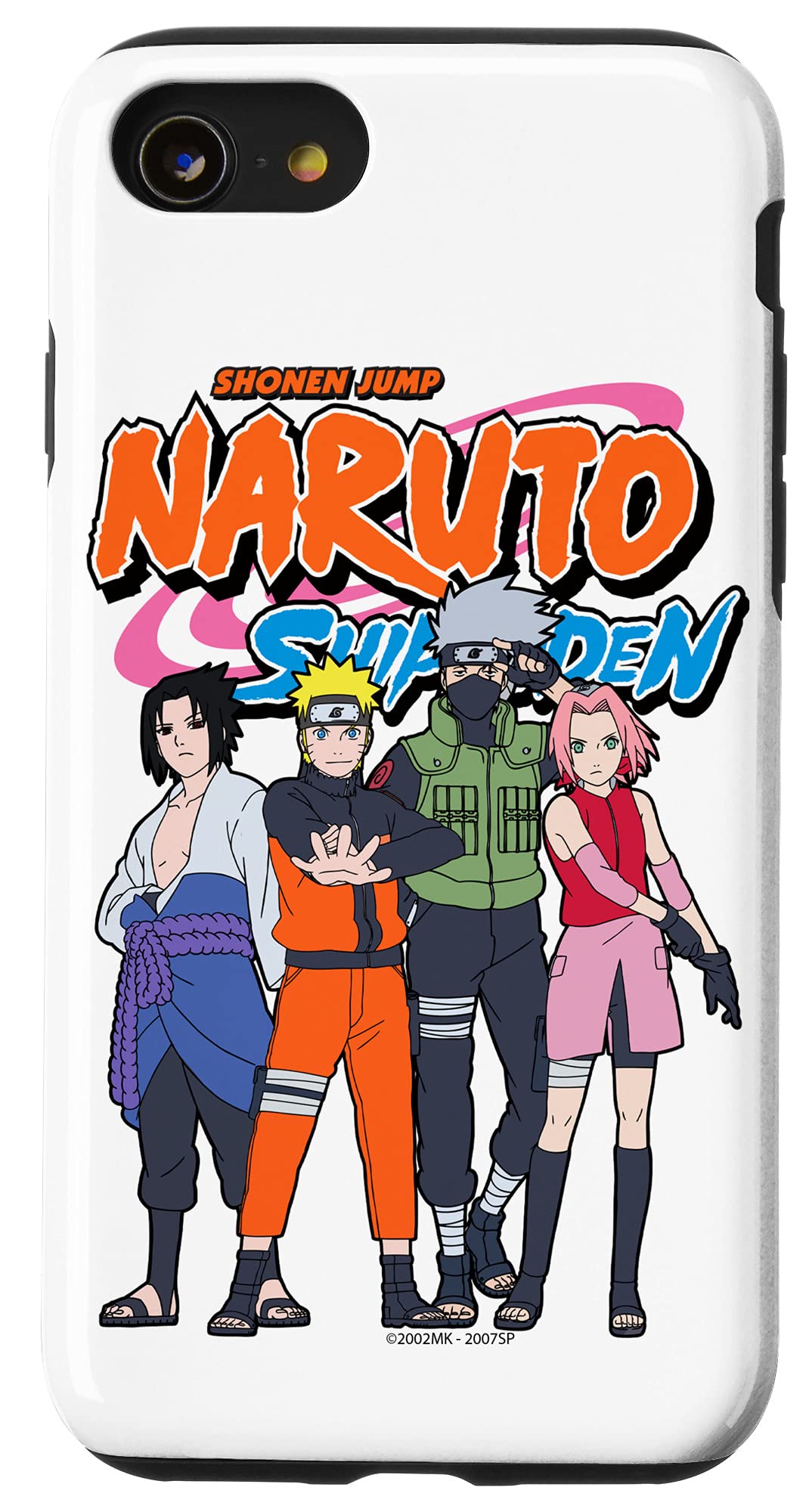 Naruto Shippuden Team With Naruto Logo Case For Iphone