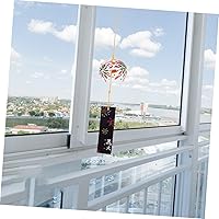 Vista 7 de GANAZONO Goblincore Decoración de la habitación Decoración de verano para niñas, carillón de viento japonés, campanillas de viento de vidrio