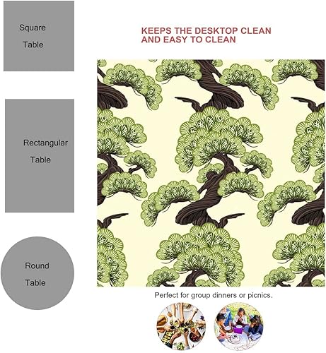 Vista 62 de K679 Galaxy Mantel Redondo para Mesa De 4 Sillas Mantel al Aire Libre Para Cocina Comedor Fiesta 30 X 30 Pulgadas
