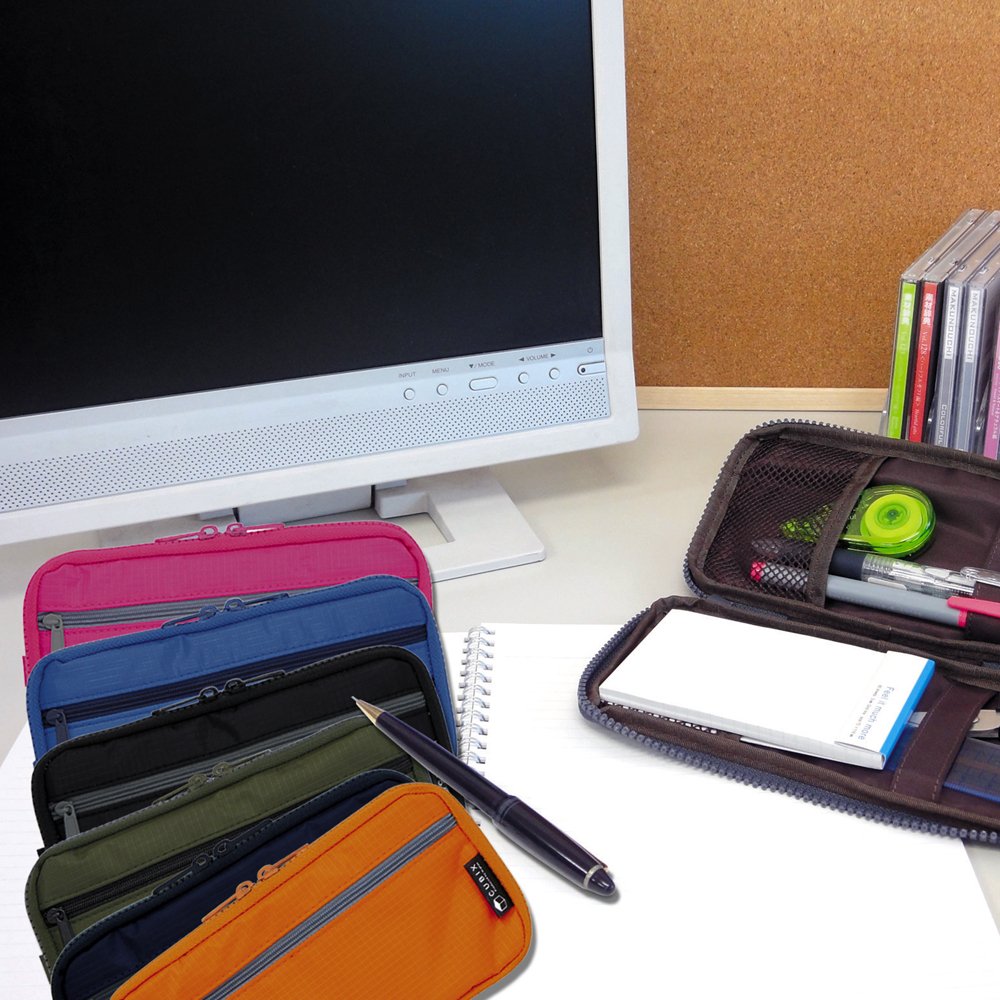 &Liebe ラウンドジップペンケース　ブラック Amazon | エムプラン ペンケース ラウンドジップ N ブラック