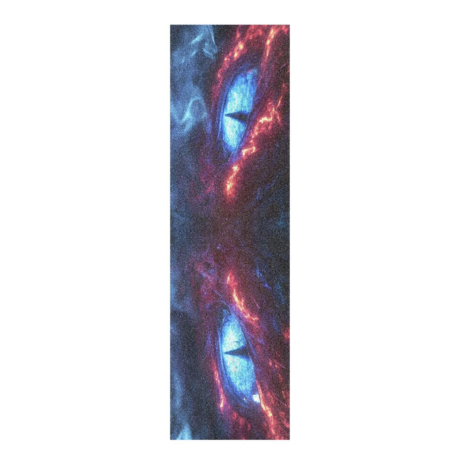 CZXW Cool Dragon Eyes Fire Skateboard Grip Tape Non-Slip Longboard Griptape Skate Board Tapes Sheet for Decor 44