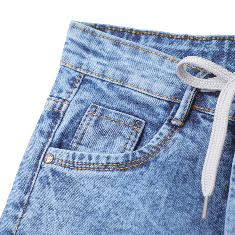 chopper club Boys (Sizes US5-18) Jeans with Inner Elastic in Stretchable Denim Fabric Slim Fit3